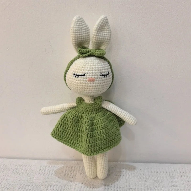 Cuddle Pals Handmade Crochet Animal Plush Dolls – Soft Stuffed Friends in Cute Outfits