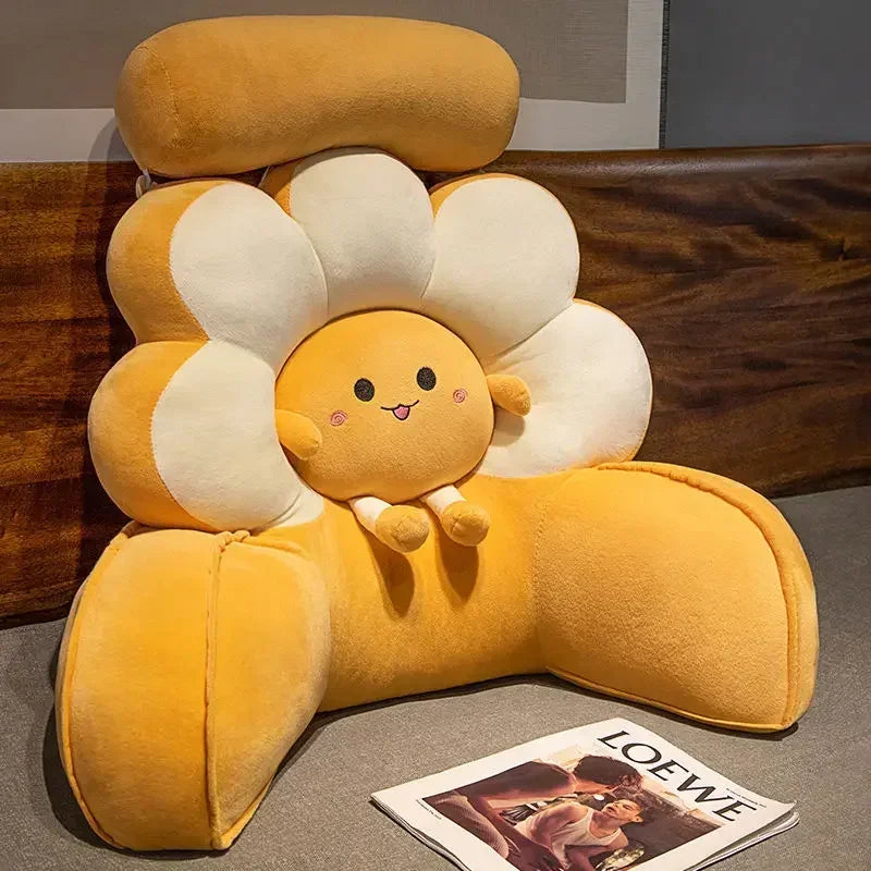 Plush Comfort Bedside Pillow for Girls’ Rooms