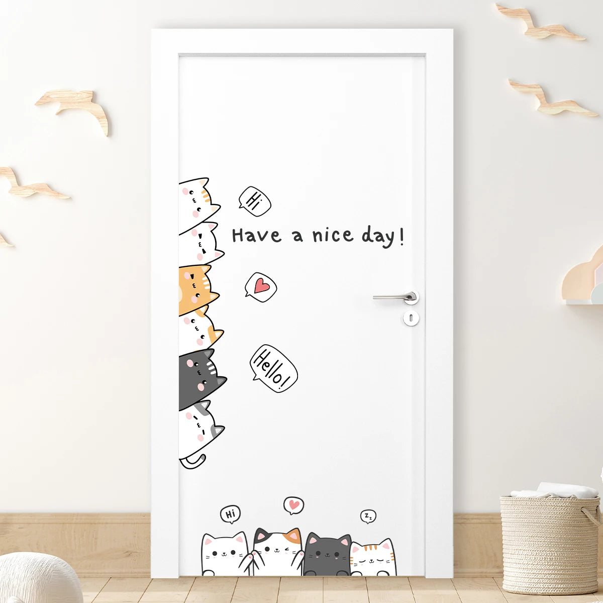 Critter Crew Cartoon Animal Wall Stickers – Educational & Easy Peel Décor