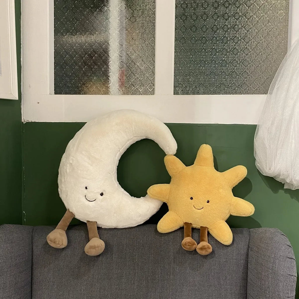 Sunshine & Moonbeam Plush Pillow Duo