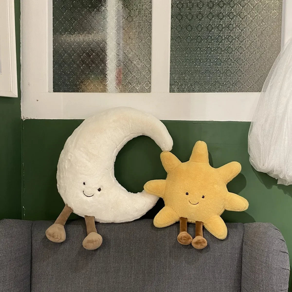 Sunshine & Moonbeam Plush Pillow Duo