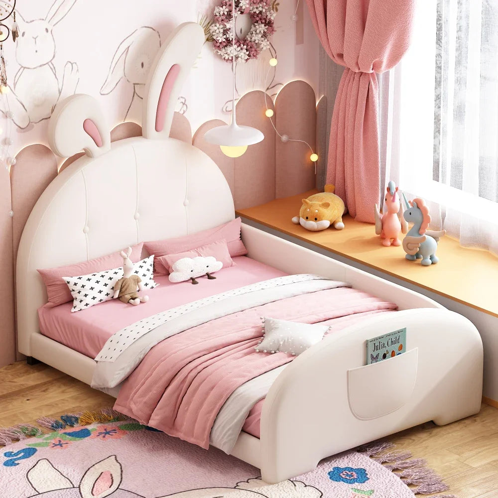 Sugarplum Spaces Rabbit Princess Twin Bed