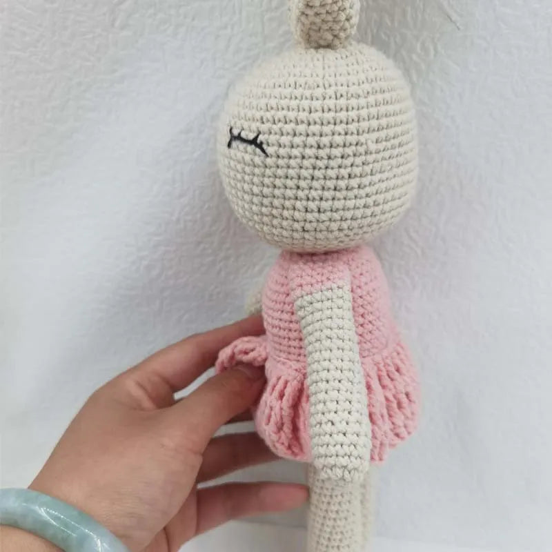 Cuddle Pals Handmade Crochet Animal Plush Dolls – Soft Stuffed Friends in Cute Outfits
