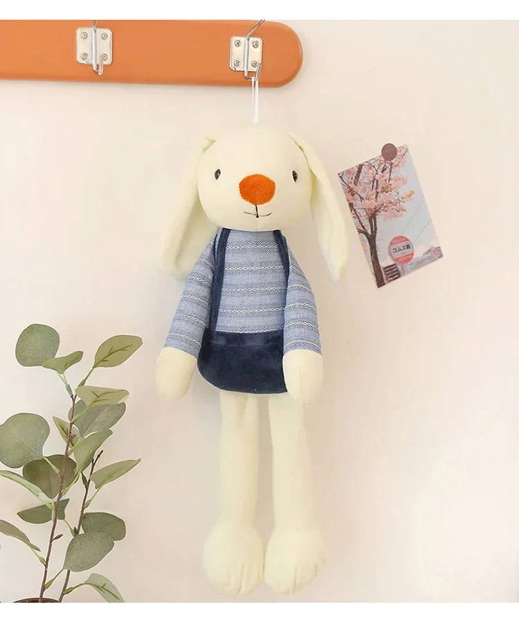 Hug Bunny Plush Sleep Pal Plush Doll – Soft Stuffed Animal Pillow for Girls’ Bedrooms & Playrooms